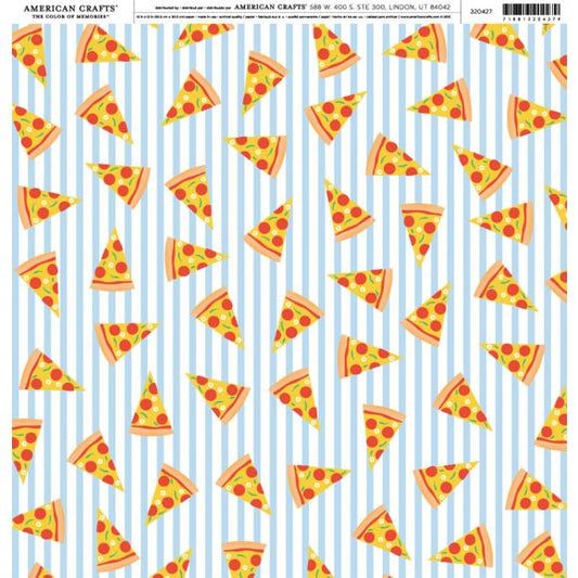 American Crafts Brands Food Cardstock 12"X12"