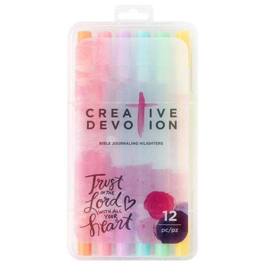 Creative Devotion Dual Tip Highlighters 12/Pkg