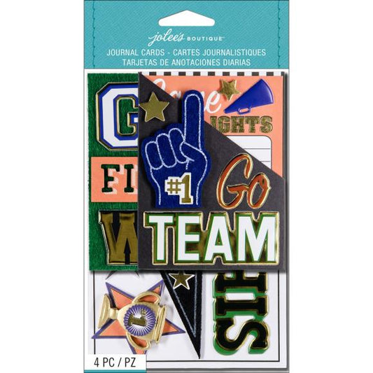 Jolee's Boutique Journal Cards 4/Pkg