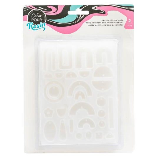 AC Color Pour Resin Mold 2/Pkg