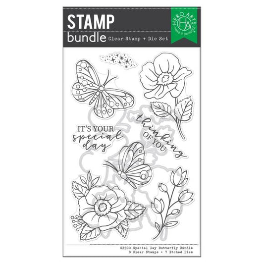 Hero Arts Spring Whimsy Stamp & Cut Set