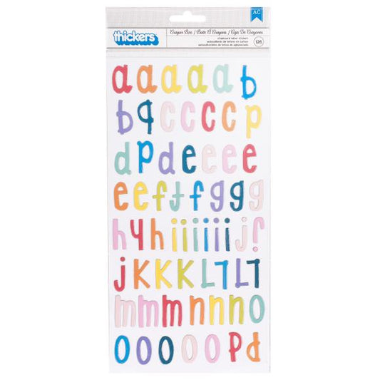 Shimelle Box Of Crayons Thickers Stickers 5.5"X11" 135/Pkg