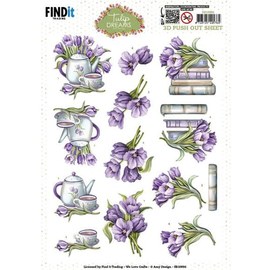 Find It Trading Amy Design 3D Punchout Sheet