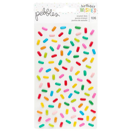 Happy Hooray Enamel Stickers