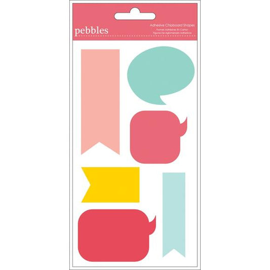 Love You More/Girl Self-Adhesive Chipboard 12/Pkg