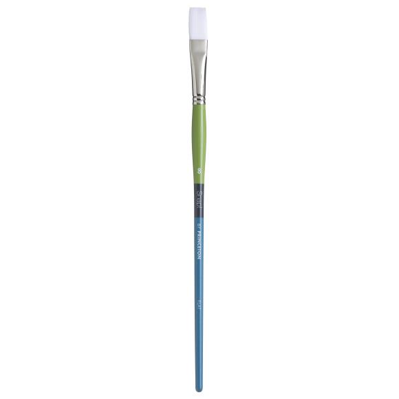 Princeton Snap! White Taklon Long Handle Brush