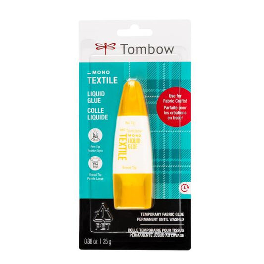 Tombow MONO Textile Liquid Glue Carded