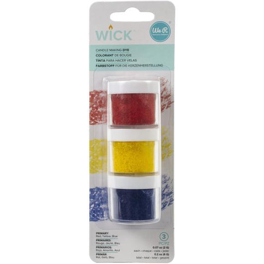 We R Wick Wax Dye 1oz 3/Pkg