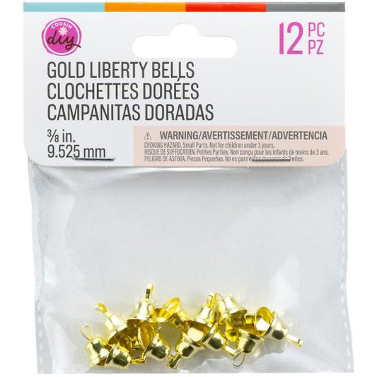 CousinDIY Liberty Bells .375" 12/Pkg