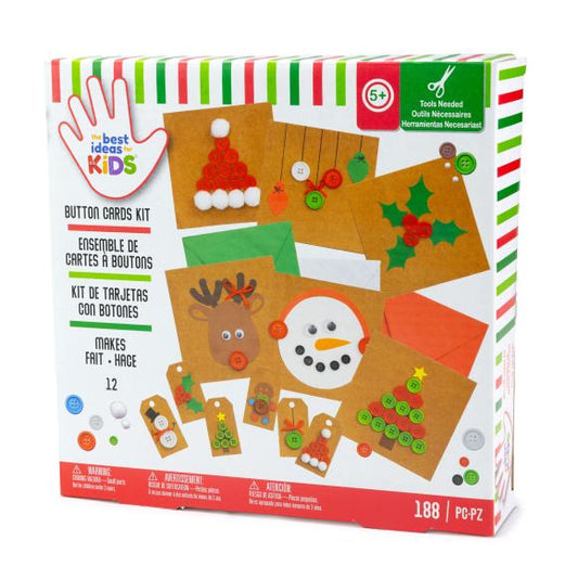 Colorbok Kids Holiday Christmas PDQ 4/Pkg