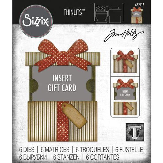 Sizzix Thinlits Dies By Tim Holtz 6/Pkg