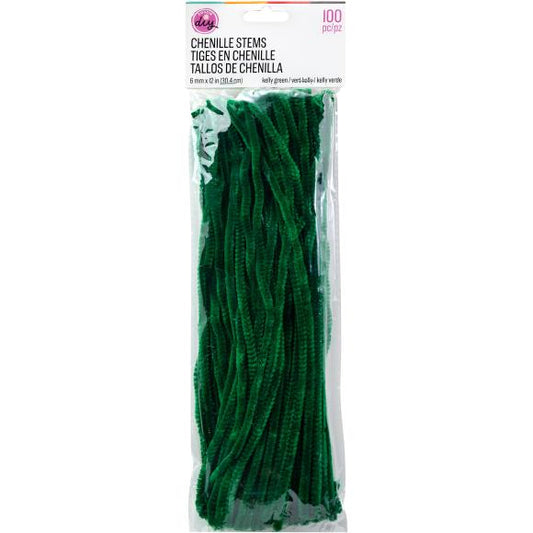 CousinDIY Chenille Stems 6mmx12" 100/Pkg