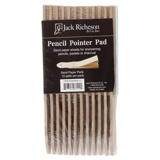 Jack Richeson Sandpaper Pads 12/Pkg