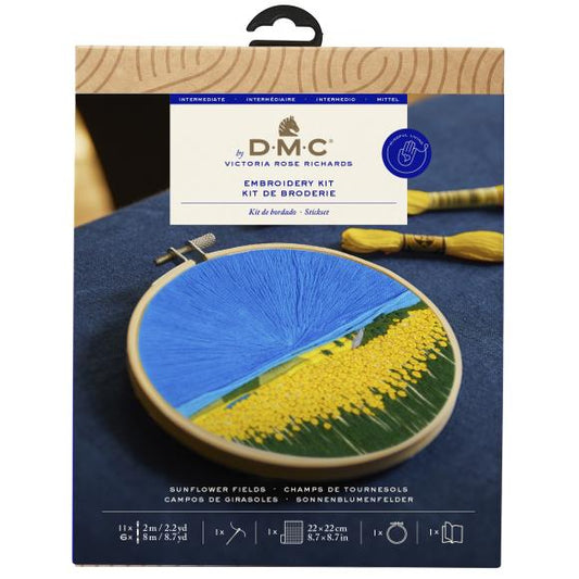 DMC Intermediate Embroidery Kit by Victoria Rose Richards