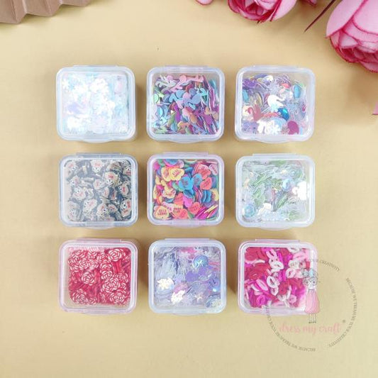 Dress My Craft Love Mix Sequins & Slices