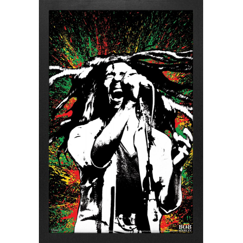 BOB MARLEY - PAINT SPLASH - 11" x 17" GEL PRINT (Case of 6)