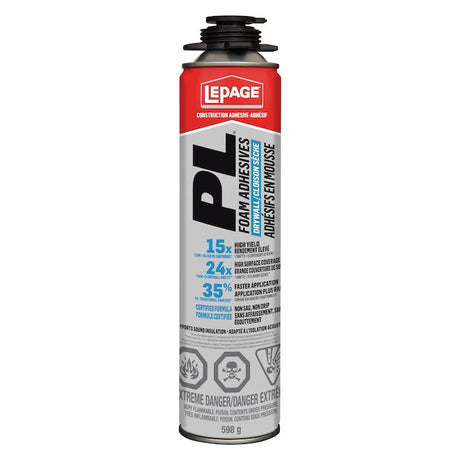 LePage® PL Drywall Foam Adhesive - 598 g LePage®