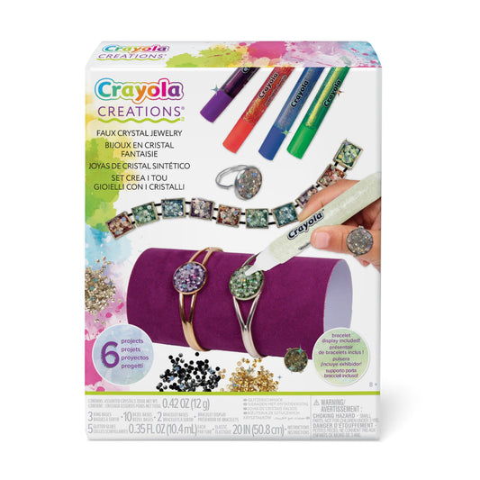 Crayola Creations Faux Crystal Jewelry (Case of 6)