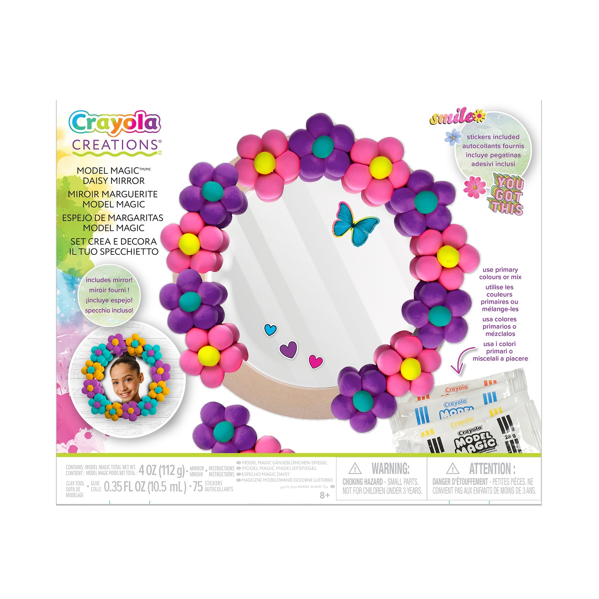 Crayola  Creations Model Magic Daisy Mirror