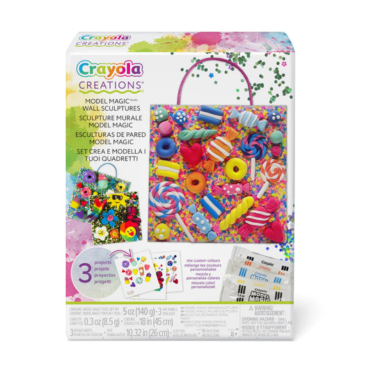 Crayola Creations Model Magic Wall Sculptures (Case of 6)