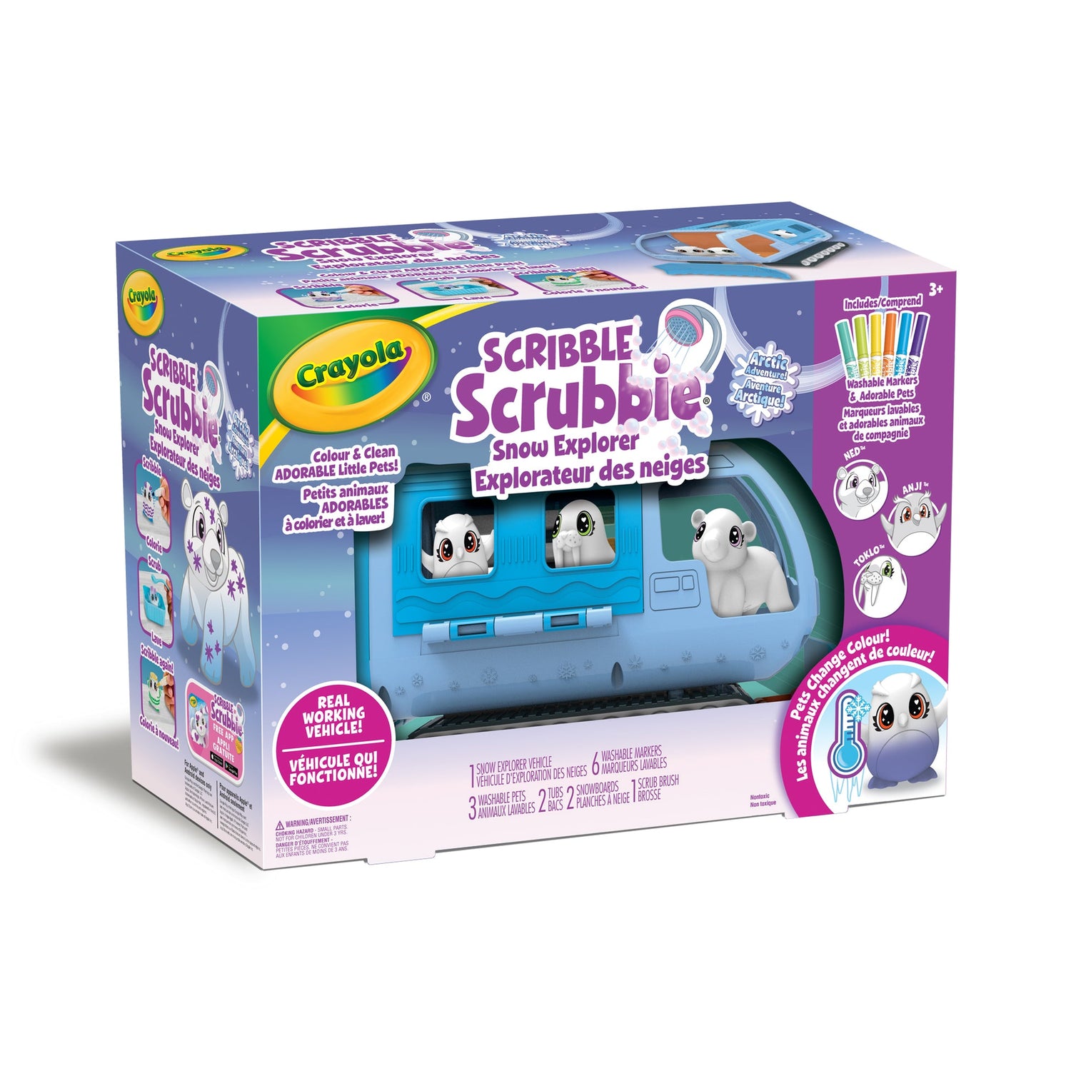 Crayola  Scribble Scrubbie Arctic Snow Explorer