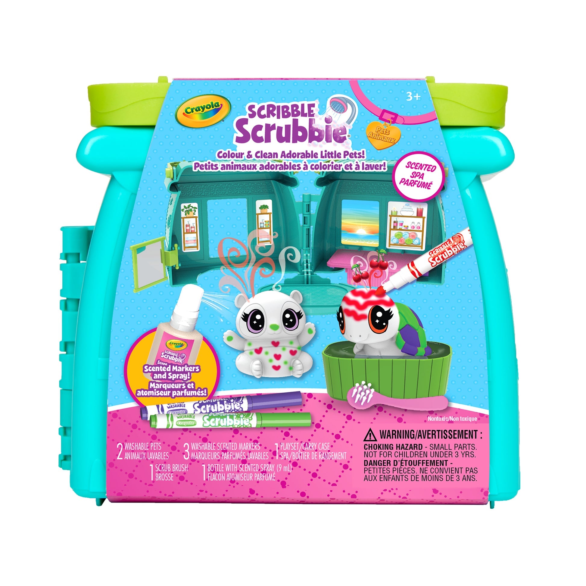 Crayola  Scribble Scrubbie Pets Scented Spa