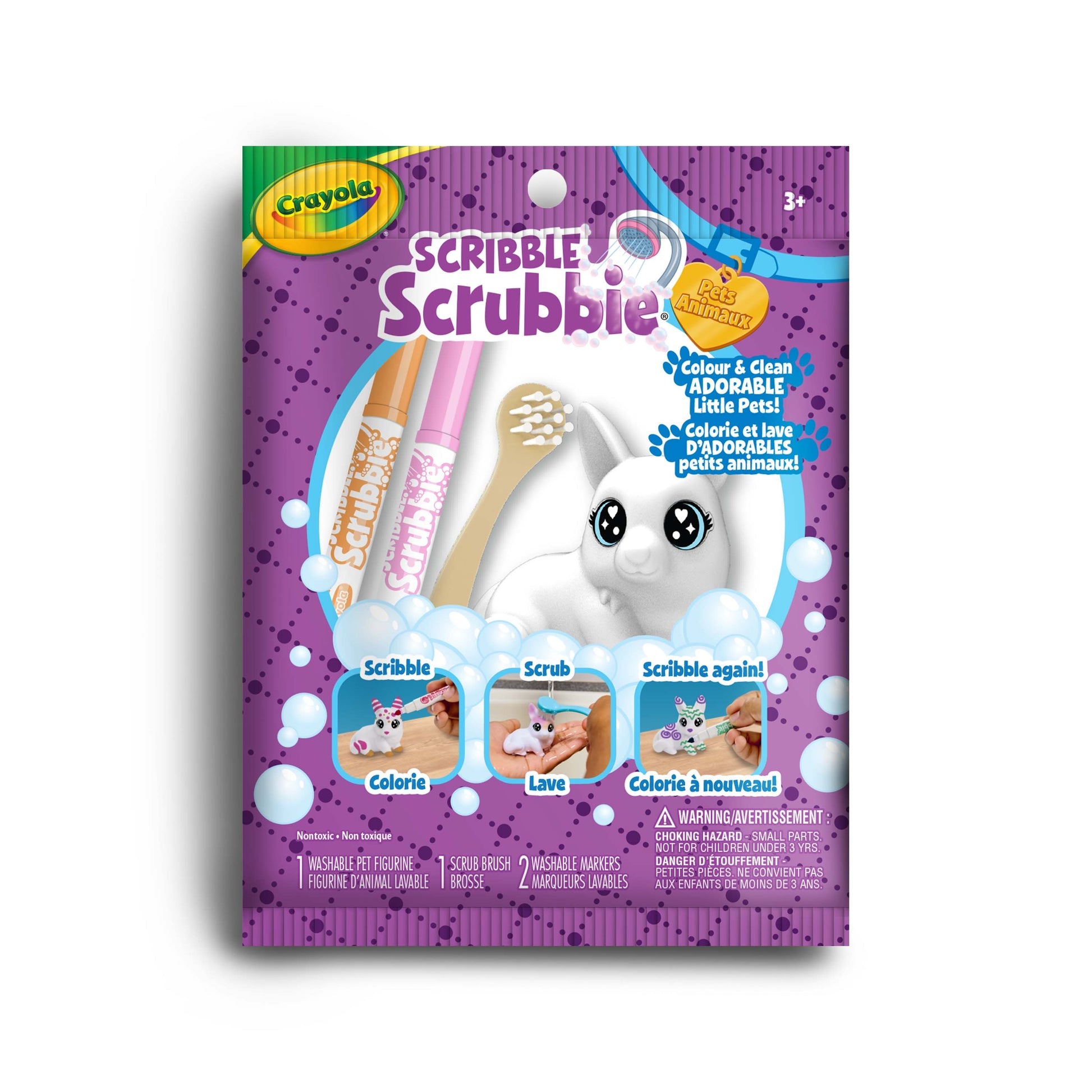Crayola  Scribble Scrubbie Pets - 1 Count Bag