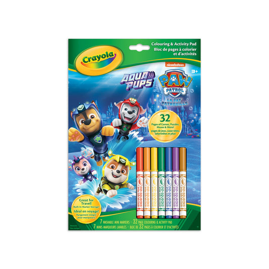 Crayola Colouring & Activity Book, Paw Patrol (Case of 12)