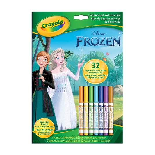 Crayola Colouring & Activity Book, Disney Frozen 2 (Case of 12)