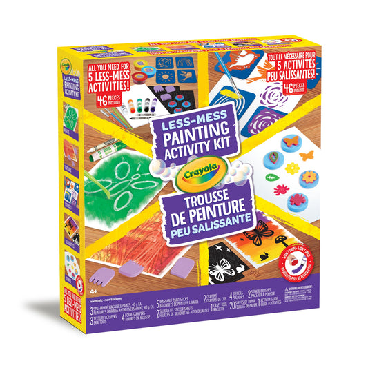 Crayola  Less Mess Painting Activity Kit