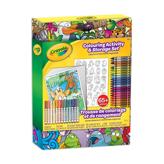 Crayola Colouring Activity & Storage Set (Case of 4)