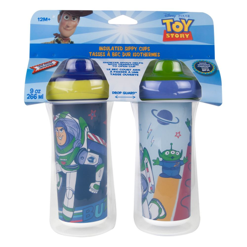 FIRST YEARS - DISNEY - PIXAR - TOY STORY INSULATED 9oz SIPPY CUP 2pk (Case of 2)