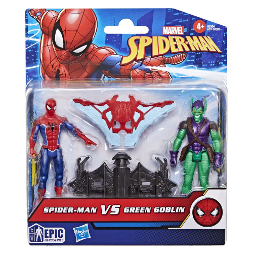 MARVEL - SPIDERMAN - 4" BATTLE in BOX FIGURE ASST (Case of 6)