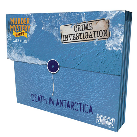 MURDER MYSTERY - CASE FILES - DEATH in ANTARTICA (Case of 6)