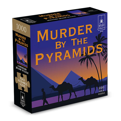 PUZZLE - MYSTERY - MURDER by the PYRAMIDS - 1000pcs (Case of 4)