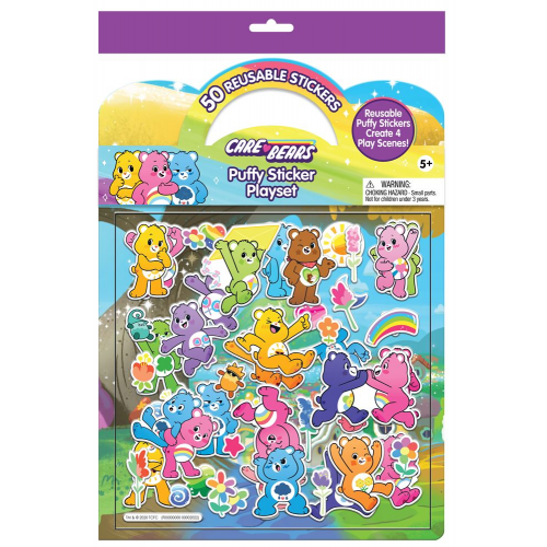 CARE BEARS - STICKER PLAYSET (Case of 12)
