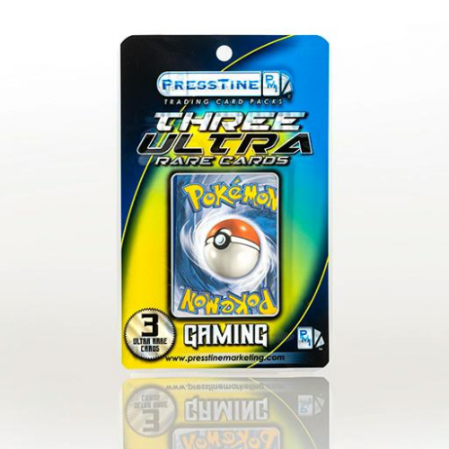 POKEMON - 3 CARD ULTRA PACK ( 3 x Ultra Rare! ) (Case of 12)