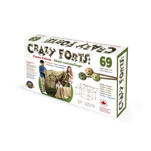 CRAZY FORTS - CAMO (Case of 6)