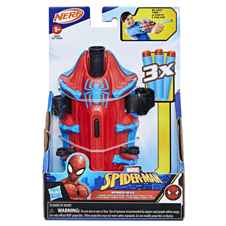 MARVEL - SPIDERMAN - SPIDER TECH NERF BLASTER ASST (Case of 6)