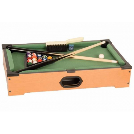 21" MINI POOL TABLE GAME SET (Case of 4)