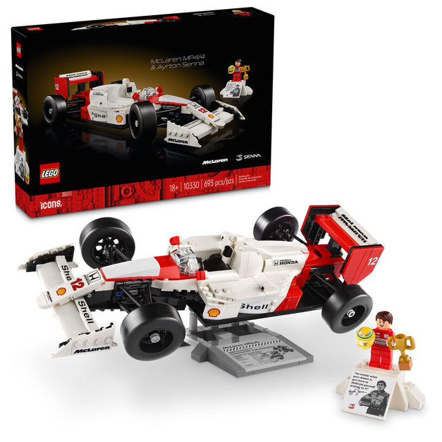 10330 McLaren MP4/4 & Ayrton Senna (Case of 3)