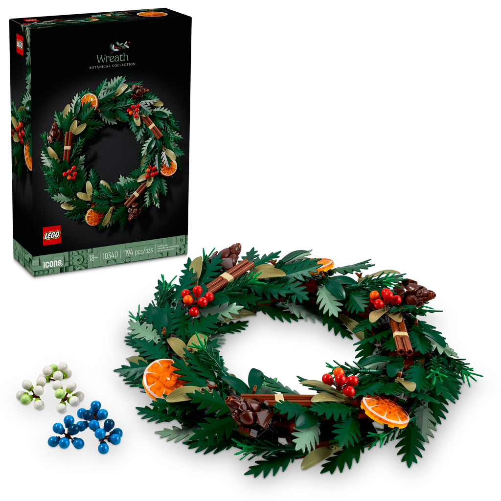 10340 Wreath-Making Kit and Holiday Garland (Case of 2)