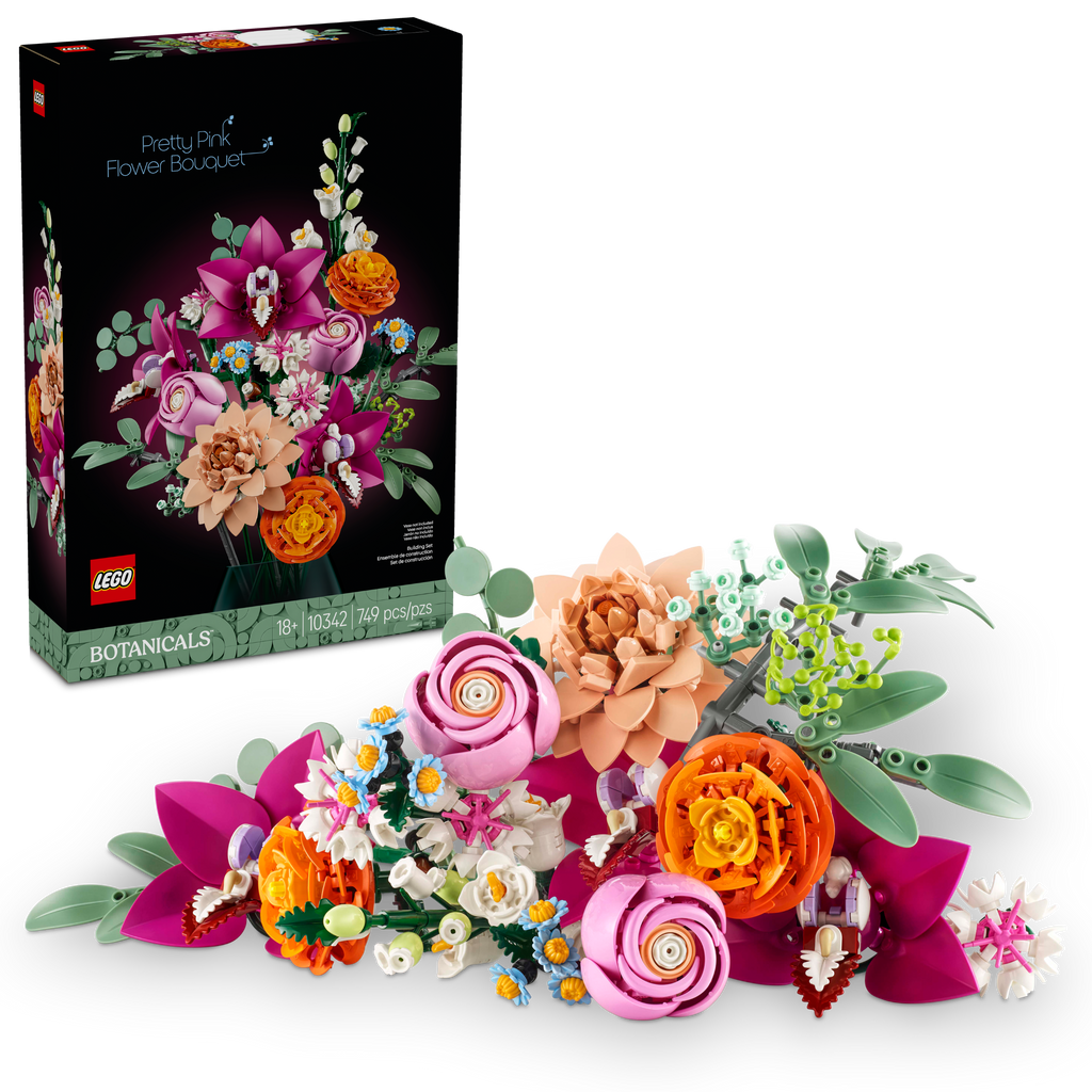 10342 Pretty Pink Flower Bouquet (Case of 3)