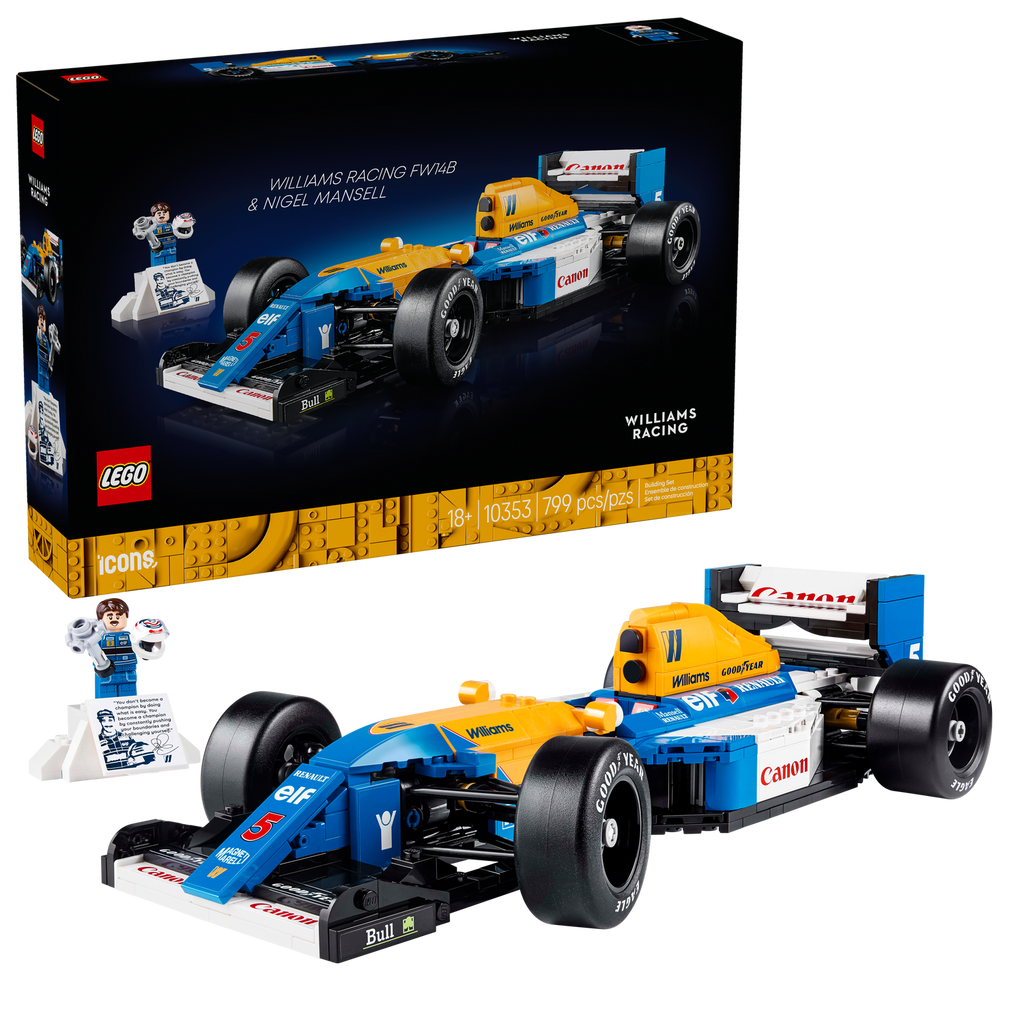 10353 Williams Racing FW14B & Nigel Mansell (Case of 3)