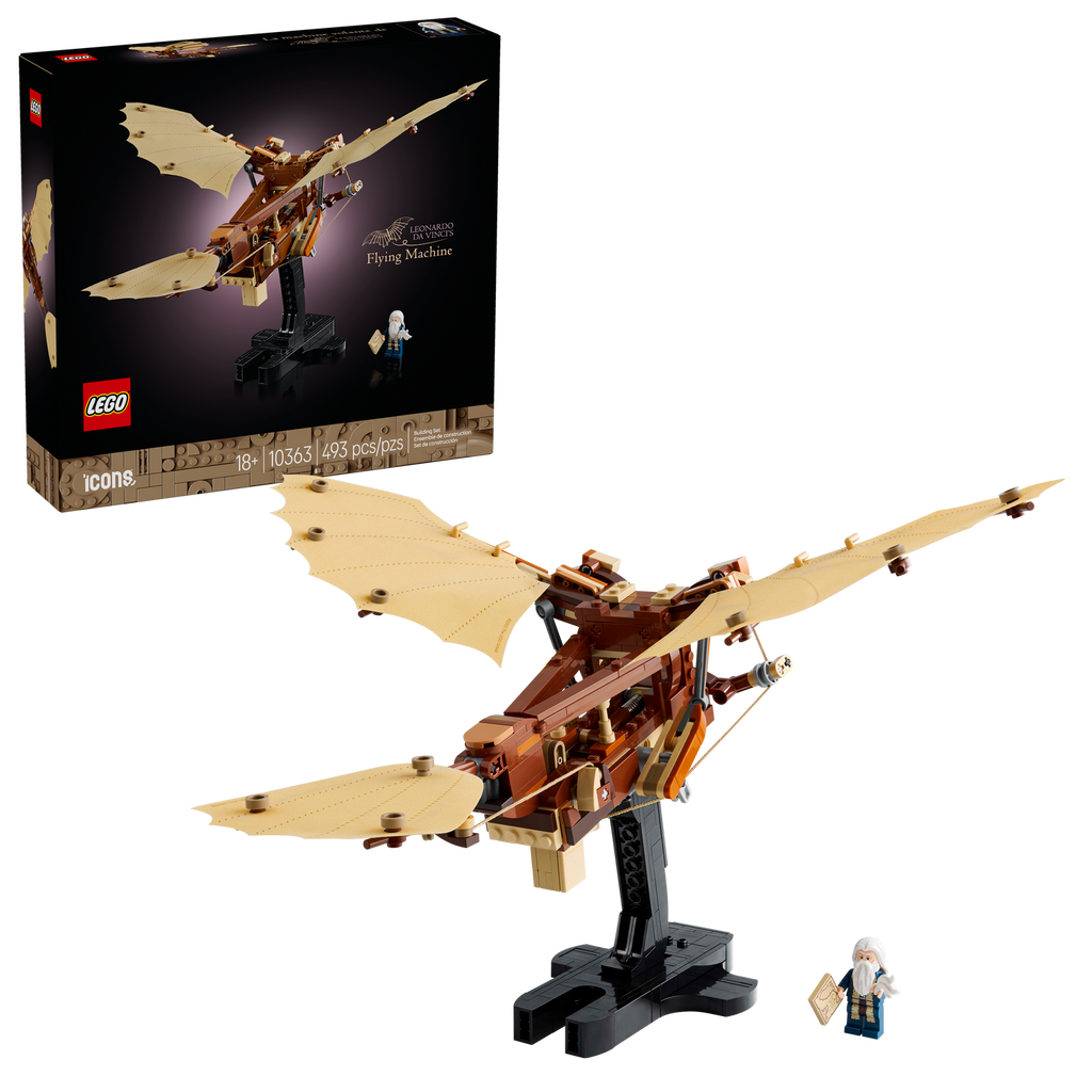 10363 Leonardo da Vinci's Flying Machine (Case of 4)