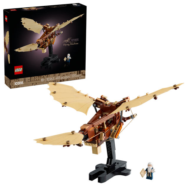 10363 Leonardo da Vinci's Flying Machine (Case of 4)