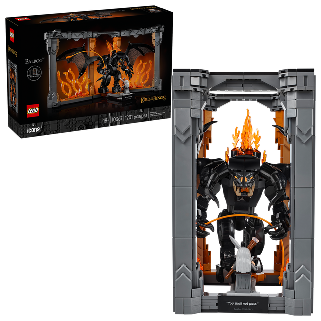 10367 The Lord of the Rings: Balrog™ Book Nook (Case of 2)