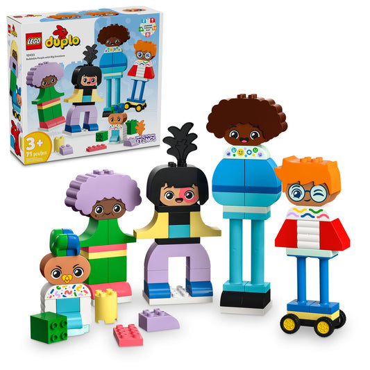 10423 Buildable People with Big Emotions (Case of 2)