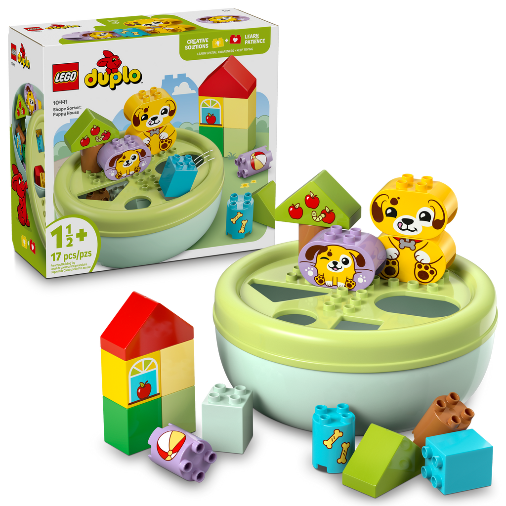 10441 Shape Sorter: Puppy House (Case of 2)