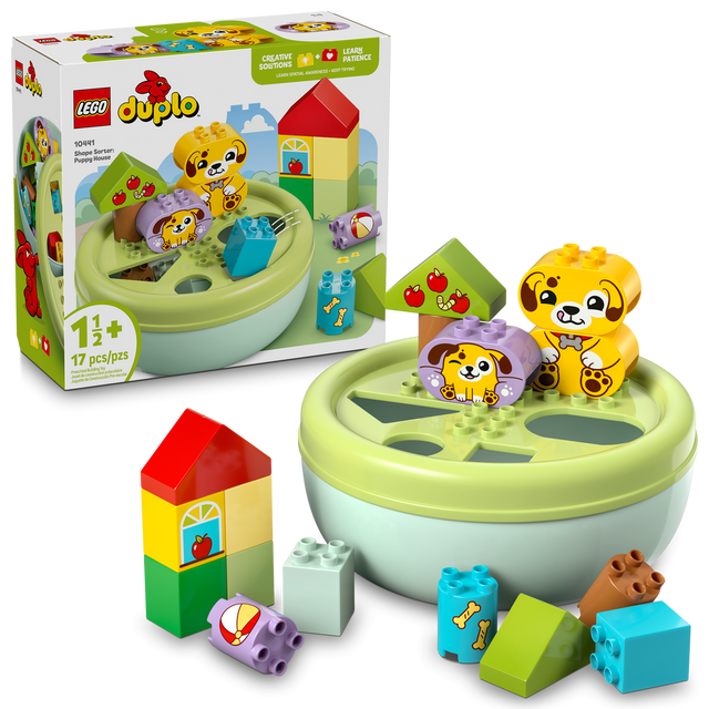 10441 Shape Sorter: Puppy House (Case of 2)
